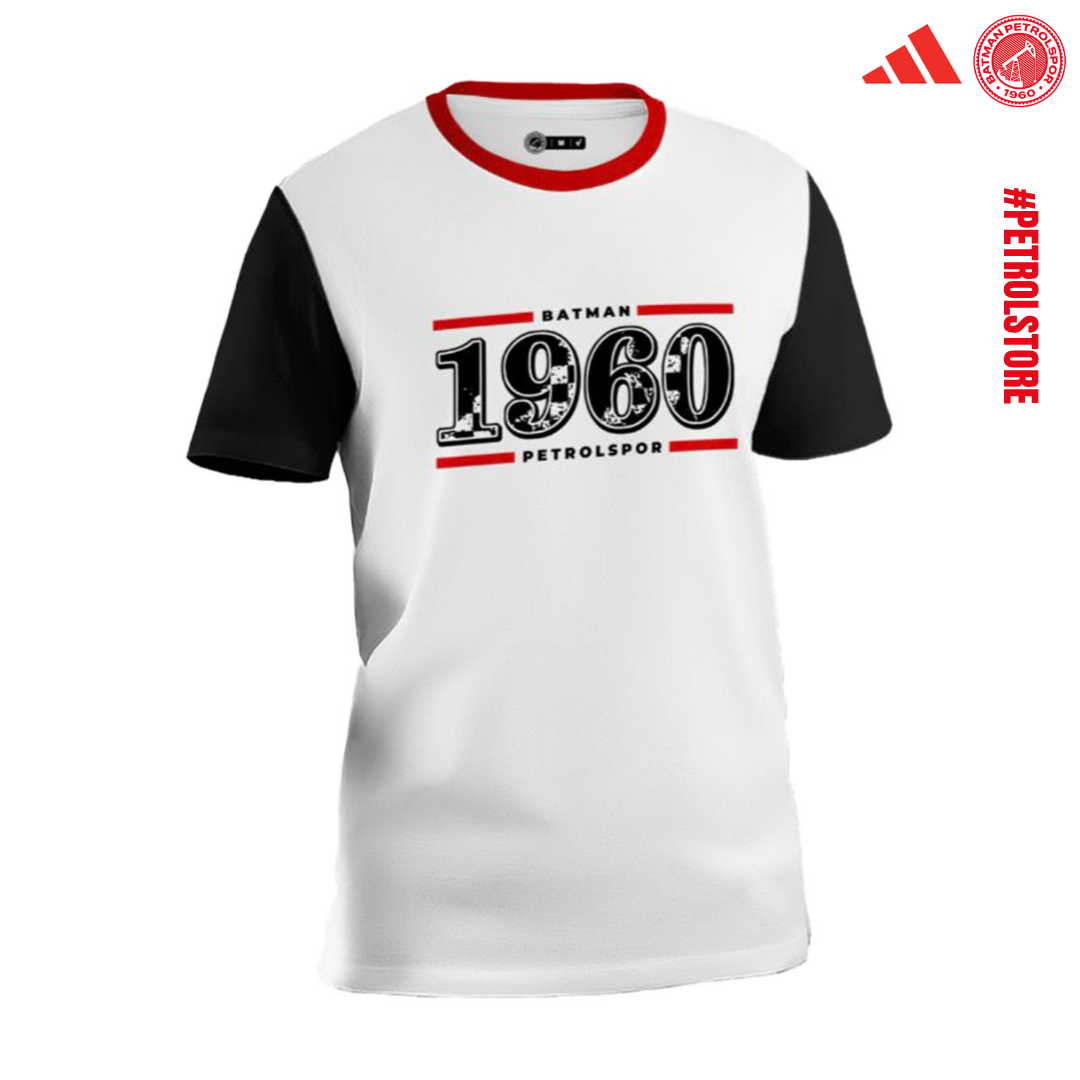 Beyaz Kırmızı 1960 Tshirt