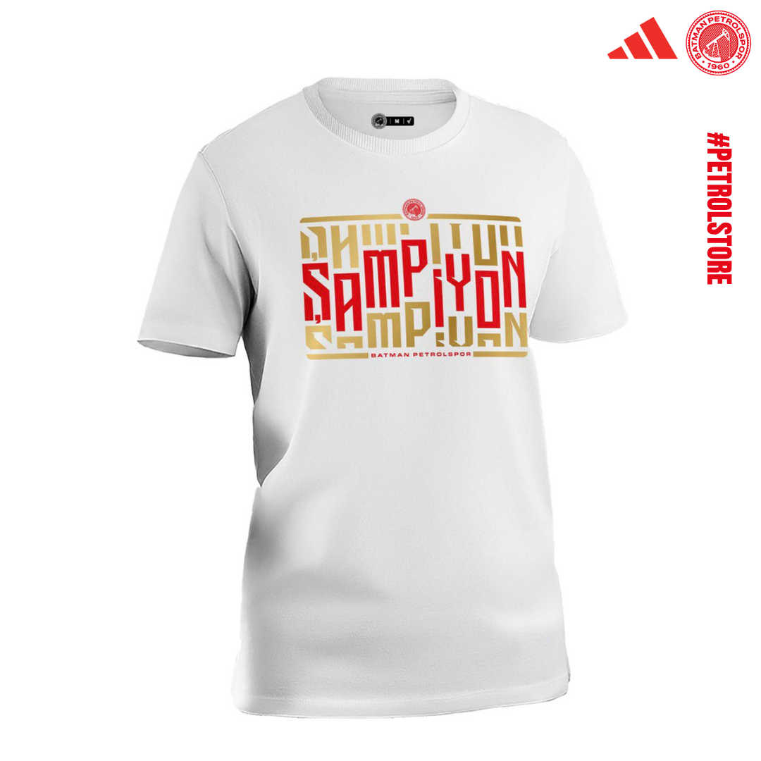 Beyaz Şampiyon Tshirt