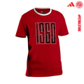 Kırmızı 1960 Baskılı Tshirt