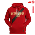 Sweatshirt Kapşonlu Kırmızı